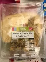 Mängden socker i Taboule Oriental a lhuile d'olive