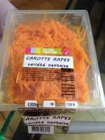 Mängden socker i Carotte rapee variete nantaise