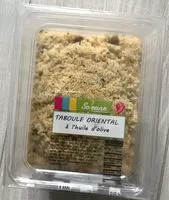 Mängden socker i Taboulé Oriental à l'huile d'olive