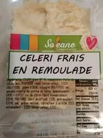 Mängden socker i Céleri frais en rémoulade