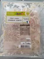 Mängden socker i Trop chou jambon Comté