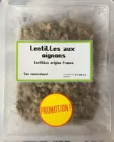 Mängden socker i Lentilles aux oignons