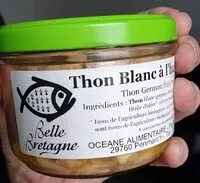 Mängden socker i Thon Blanc à l'huile d'olive