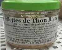 Mängden socker i Rillettes de thon blanc