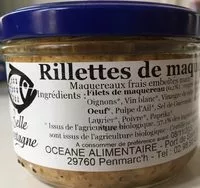 Mängden socker i Rillettes de maquereau