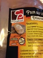 Mängden socker i Pain au levain Epeautre
