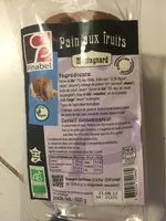 Mängden socker i Pain Fruits Montagnard