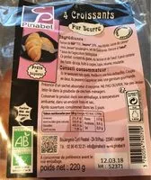 Mängden socker i Croissants Pur Beurre