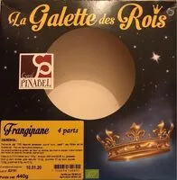 Mängden socker i La Galette des Rois Frangipane