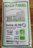 Mängden socker i Farine de blé T110 complète