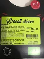 Mängden socker i La tartelette Brocoli chèvre