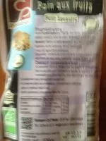 Mängden socker i Pain aux fruits