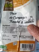 Mängden socker i Pain de campagne à toaster tranché