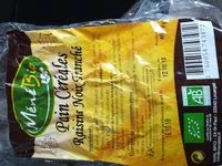 Mängden socker i Pain céréales raisins noix tranché