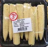 Mängden socker i Baby Corn