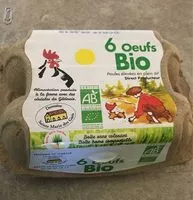 Mängden socker i 6 oeufs bio