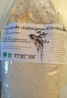 Mängden socker i Farine de chataîgnes