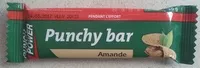 Mängden socker i Punchy bar Amande