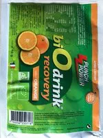 Mängden socker i Punch Power Biodrink Recovery Saveur Orange 1 Sachet