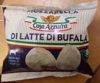Mängden socker i Mozzarella di latte di Bufala