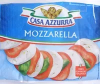 Mängden socker i Mozzarella