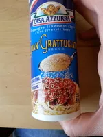 Mängden socker i Gran Grattugiato Casa Azzurra râpé italien 80g