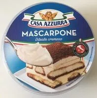 Mängden socker i Mascarpone 250g Caza Azzura