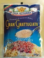 Mängden socker i Gran' Grattugiato