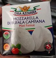 Mängden socker i Mozzarella di Bufala Campana IGP