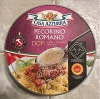Mängden socker i Pecorino Romano DOP