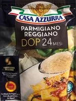 Mängden socker i Parmigiano Reggiano AOP 24 mois