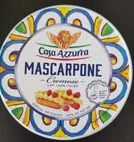 Mängden socker i MASCARPONE