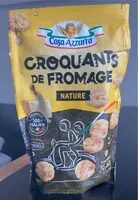 Mängden socker i Croquants de fromage Nature