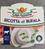 Mängden socker i Ricotta di bufala