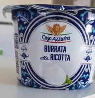 Mängden socker i BURRATA ALLA RICOTTA
