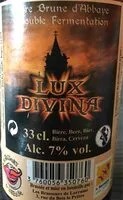 Mängden socker i X Divina Bière brune 7°