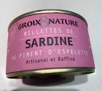 Mängden socker i Rillettes de sardine au piment d'espelette