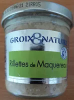 Mängden socker i Rillettes de maquereau GROIX ET NATURE