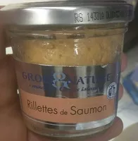 Mängden socker i Rillettes de saumon