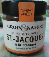 Mängden socker i Rillettes de noix de St-Jacques a la bretonne