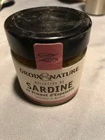 Mängden socker i Rillettes de Sardine
