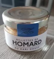 Mängden socker i Rillettes de homard