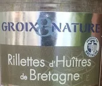 Mängden socker i Rillettes d'Huitres de Bretagne