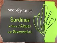 Mängden socker i Sardines à l'huile aux algues