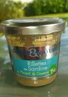 Mängden socker i Rillettes de sardine