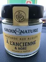 Mängden socker i Moutarde aux algues à l’ancienne
