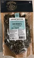 Mängden socker i Herbed pour grillades aux algues bio