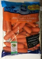 Mängden socker i Carottes des hautes Landes de Gascogne Leclerc
