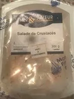 Mängden socker i Salade de crustacés