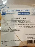 Mängden socker i Beignets au calamar